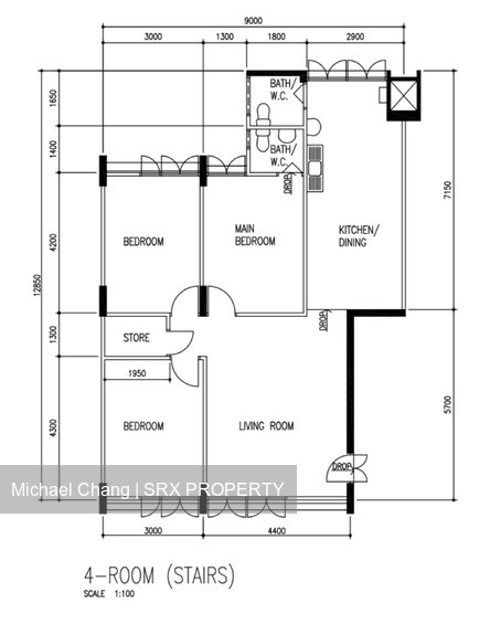 Blk 301 Clementi Haven (Clementi), HDB 4 Rooms #487226551